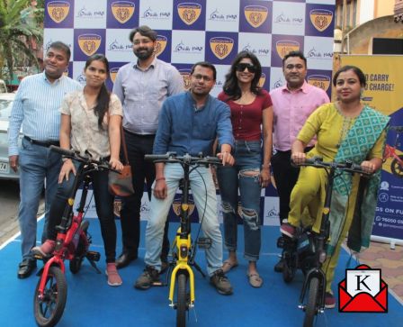 Devlina Kumar Hands Over Prizes Of The Motovolt Lucky Draw Contest