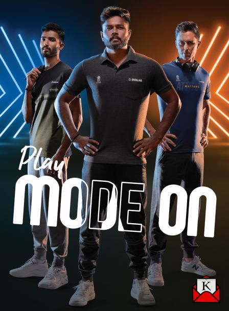 Dollar Athleisure’s Latest TVC Play Mode On Features Rajasthan Royals Players