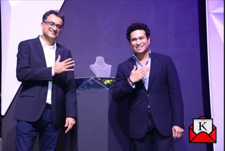 Tanishq Unveils Celeste X Sachin Tendulkar Solitaire Collection