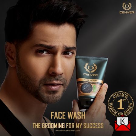 Varun Dhawan To Endorse Newest Line Of Denver Facewashes