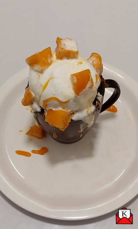 Surprise Your Father With Eggless Mango Indulgence Mug Cake