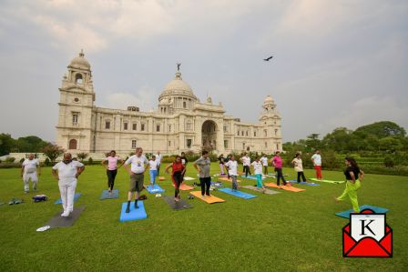 Yoga Session Organized On International Day of Yoga 2023