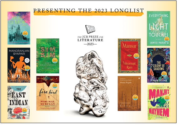 Longlist For JCB Prize For Literature 6th Edition Out Now