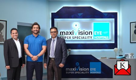 New Ambassador Of Maxivision Super Specialty Eye Hospitals-MS Dhoni