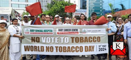 Ruby Cancer Centre’s Walk On World No Tobacco Day