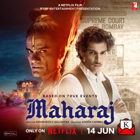 First Poster Of Director Siddharth P. Malhotra’s Maharaj Out Now