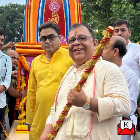 Great Number Of Devotees Attend Rath Yatra At Solaris Shalimar