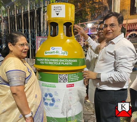 Amazing Smart Re-Bin At Tricone Park Barowari Durga Puja