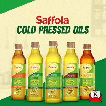 Saffola’s Dual Seed Cold Pressed Oils Available Now
