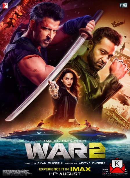 War 2 Poster Out Now; 30-Day Countdown Begins