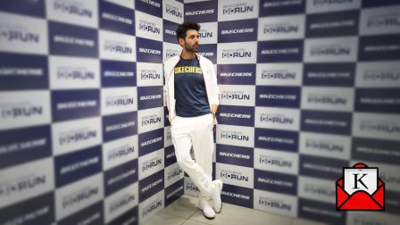 Kartik Aaryan At The New Outlet Of Skechers