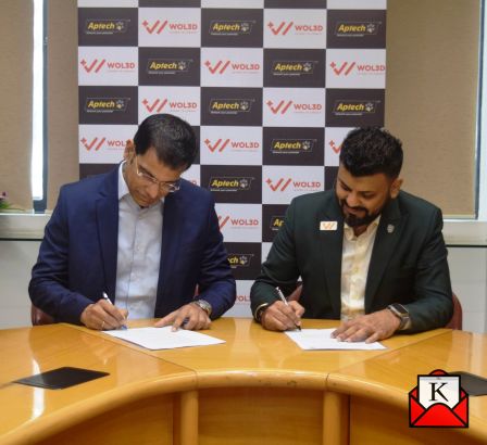 WOL3D & Aptech Limited Announced A New Partnership