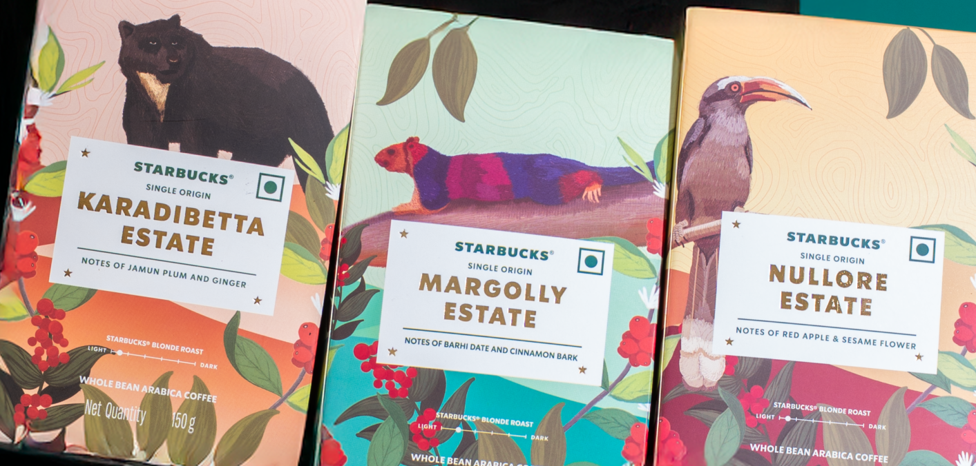 Starbucks Indian Single-Origin Whole Bean Coffees Is Now Available