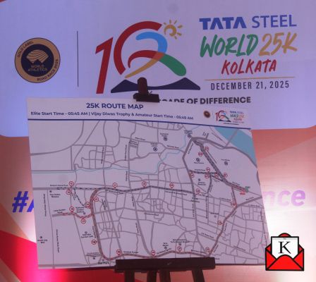 Check Out The Race Route Of The TSW 25K Kolkata