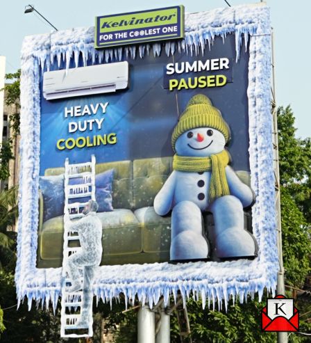 Kelvinator India’s Excellent 3D Hoarding For The Summer