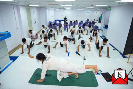 Focus On Well-Being On International Yoga Day At Desun Hospital