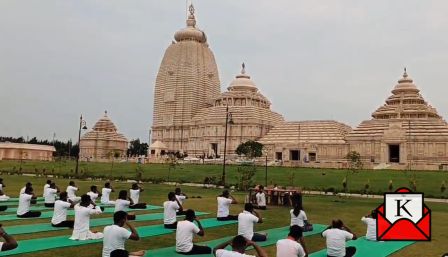 Great Focus On Yoga At Sri Sri Jagannath Cultural Center