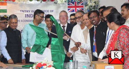 First Jewelry Export Shipment To The UK Flagged Off