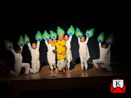 Students Engage In Special Janmashtami Celebrations At SPK Jain