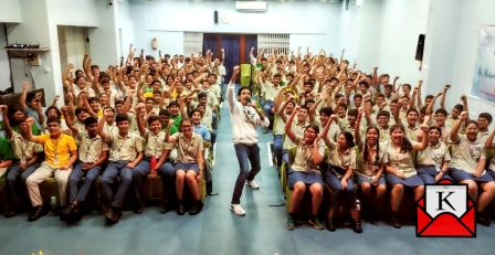 Big Response From Students At Bobby Chakraborty’s Anti-Addiction Campaign