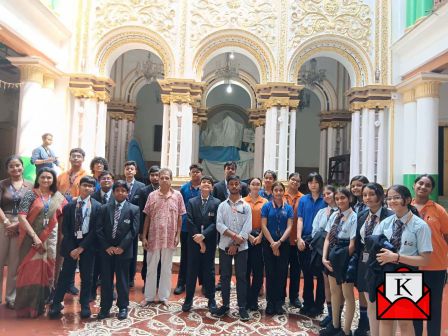 An Interesting Bonedi Bari Heritage Walk For SPK Jain Students