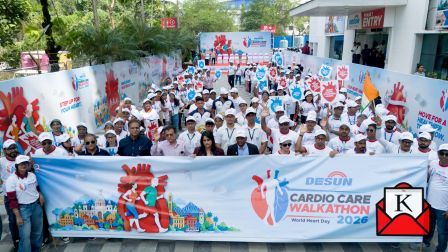 Great Awareness About Heart Health At Desun Cardio Care Walkathon